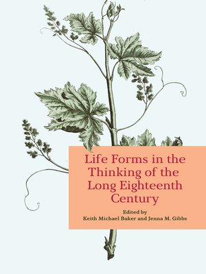 cover image of Life Forms in the Thinking of the Long Eighteenth Century